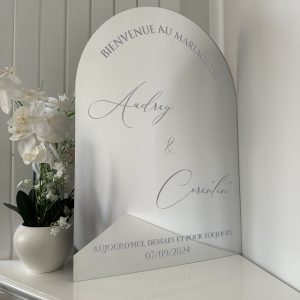 Arche miroir - Argent