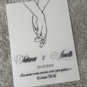 Panneau~Mains liées