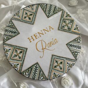 Bendir Personnalisé Henna Day - Tambour